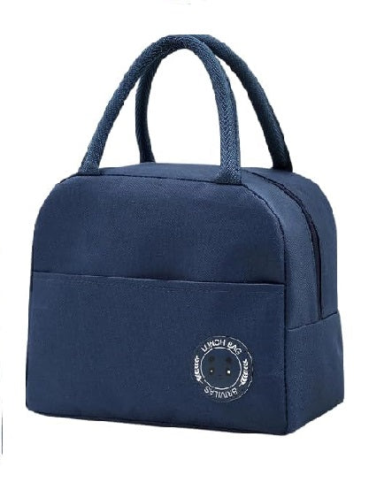 Lunch Bag for Office use, Men and Women/ Tiffin Bags for School Kids - Blue