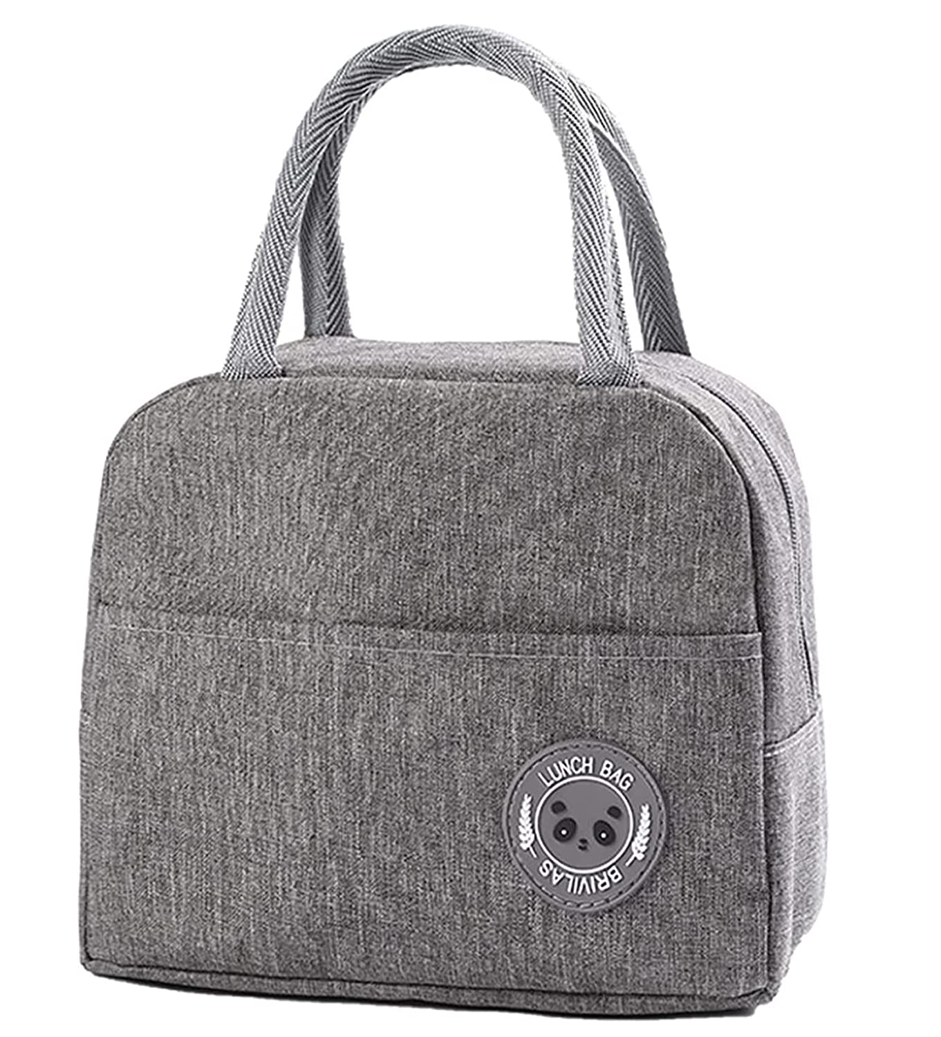 Lunch Bag for Office use, Men and Women/ Tiffin Bags for School Kids - Grey