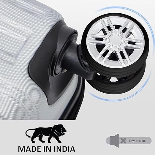 Silicon Travel Luggage Wheel Protector Cover - Black