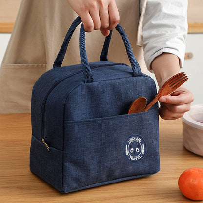 Lunch Bag for Office use, Men and Women/ Tiffin Bags for School Kids - Blue